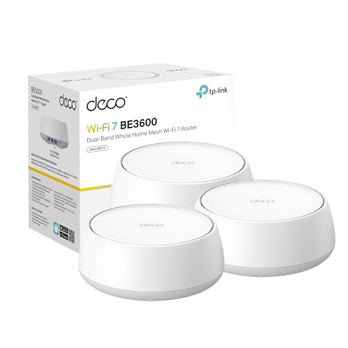 TP-Link Deco 7 BE23 Wi-Fi 7 Mesh System - 3 Pack