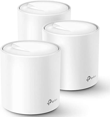 TP-Link Deco X20 WiFi 6 Mesh System ,  3-Pack Whole Home Coverage