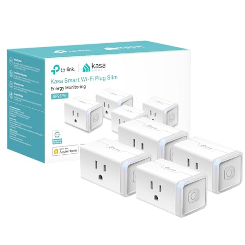 Kasa Mini Smart Plug with Apple HomeKit and Voice Control