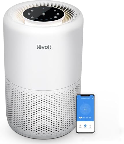 LEVOIT Core 200S-P Smart Air Purifier for Bedroom and Home
