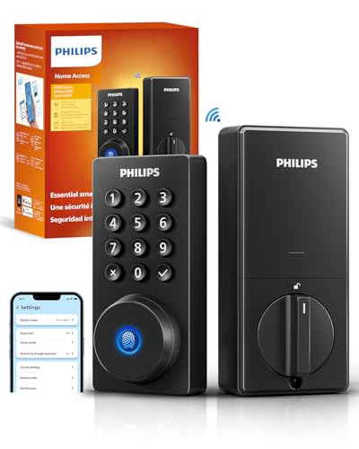 Philips Wi-Fi Smart Door Lock with Fingerprint and Passcode