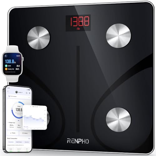 RENPHO Smart Body Composition Scale with Bluetooth and App Connectivity