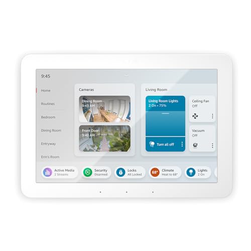 Echo Hub 8-Inch Smart Home Control Panel with Alexa