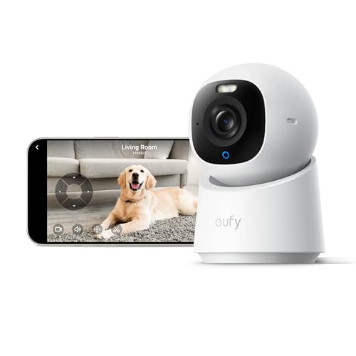 eufy Security Indoor 4K UHD Camera with AI Tracking and Color Night Vision