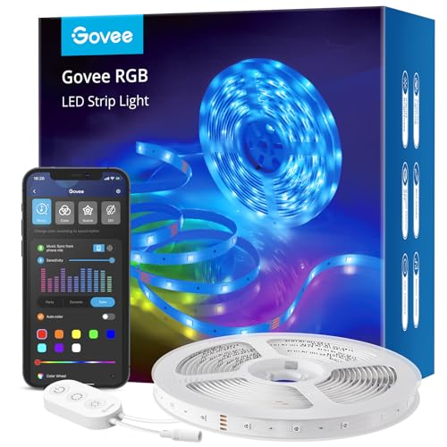 Govee Smart RGB LED Strip Lights with App and Voice Control