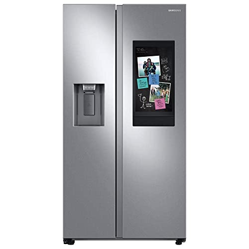 Samsung 26.7 Cu. Ft. Side-by-Side Refrigerator with Family Hub Touchscreen