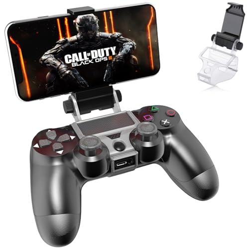 Adjustable Android Phone Mount for PS4 Controller