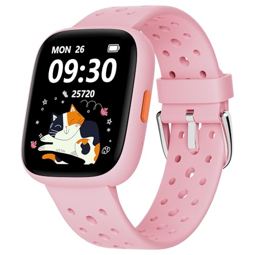 BIGGERFIVE Kids Smart Watch with Fitness Tracker and Health Monitoring