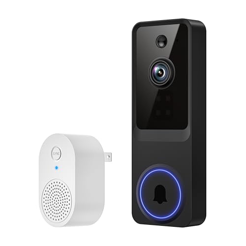 Wireless Doorbell Camera with 1080P HD and Two-Way Audio