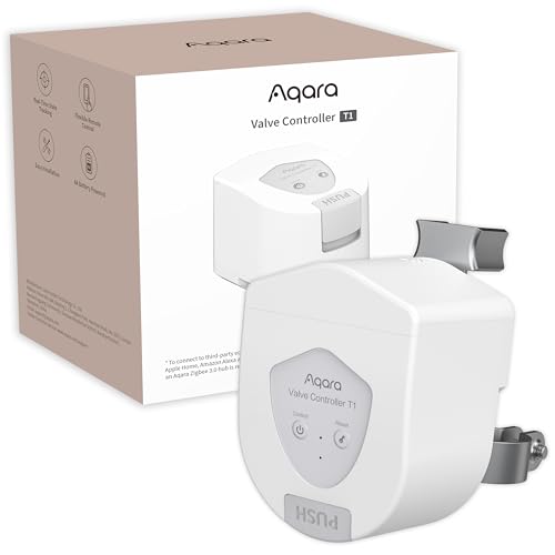 Aqara Smart Valve Controller T1 for Remote Water Shutoff